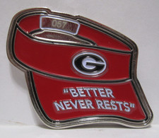 UGA UNIVERSITY OF GEORGIA BULLDOGS FOOTBALL KIRBY SMART VISOR COIN
