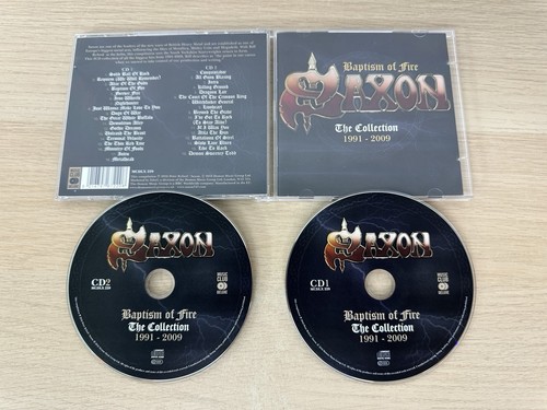 Saxon - Baptism Of Fire: The Collection (1991-2009) - 2 CD Set - 2016 UK Import