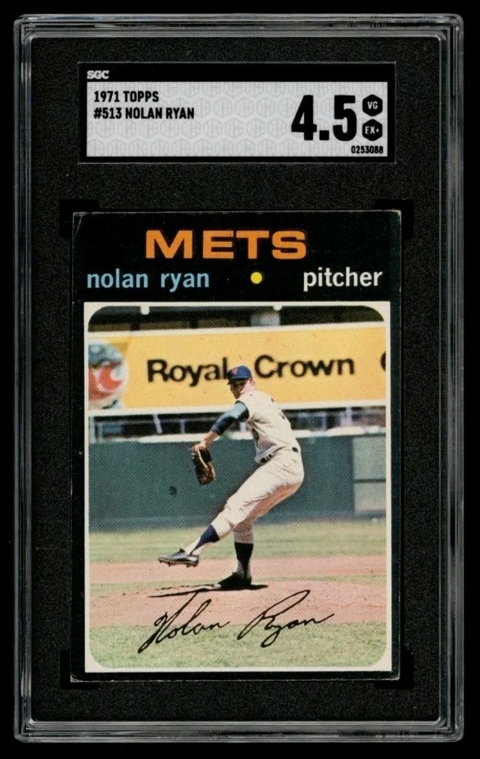 1971 Topps Nolan Ryan #513 SGC 4.5