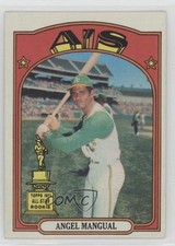 1972 Topps Angel Mangual #62 0ha3