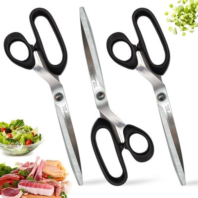 Heavy Duty Multi-Purpose Kitchen Shears [3Pack] Korean Barbecue Kalbi Rib Mea...