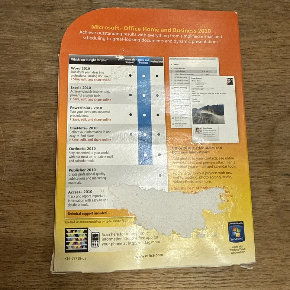 Microsoft Office Home and Business 2010 With Product Key - DISC MINT - Image 2 of 4