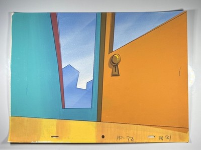 Animation cel BACKGROUNDS production art cels anime vintage cartoons Disney BG47