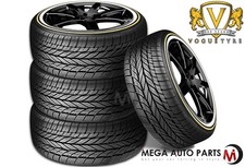 4 Vogue Custom Built Radial Viii 23545r18 98v Xl Whitegold Sidewall Tires
