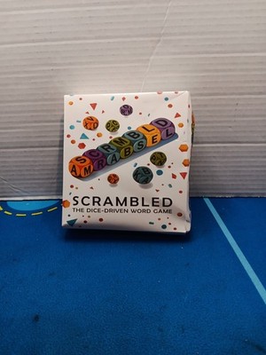 Scrambled Dice Word Game, Fast-Paced Brain Training Dice Puzzle, Board Games