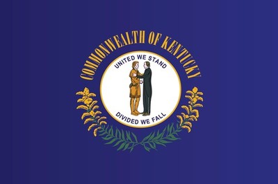 Kentucky State Flag Cool Wall Decor Art Print Poster 12x18