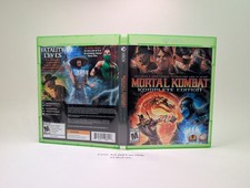 Replacement Case -NO GAME- Mortal Kombat 9 - Xbox Case Upgraded