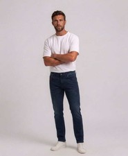 Stefano Ricci Slim Fit Denim Jeans with Red D...