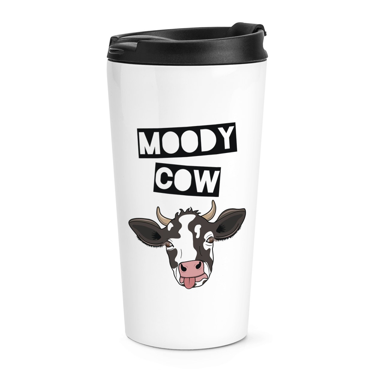 Moody Cow Travel Mug Cup Funny Joke Wife Girlfriend Valentines Day Thermal