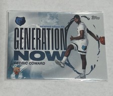 Topps Cedric Coward Memphis Grizzlies 2025-26 Generation Now Rookie GN-11