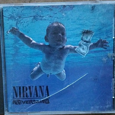 Nirvana Nevermind CD Album DGC 1991 Rock DGCD-24425 Jewel Case Cracked