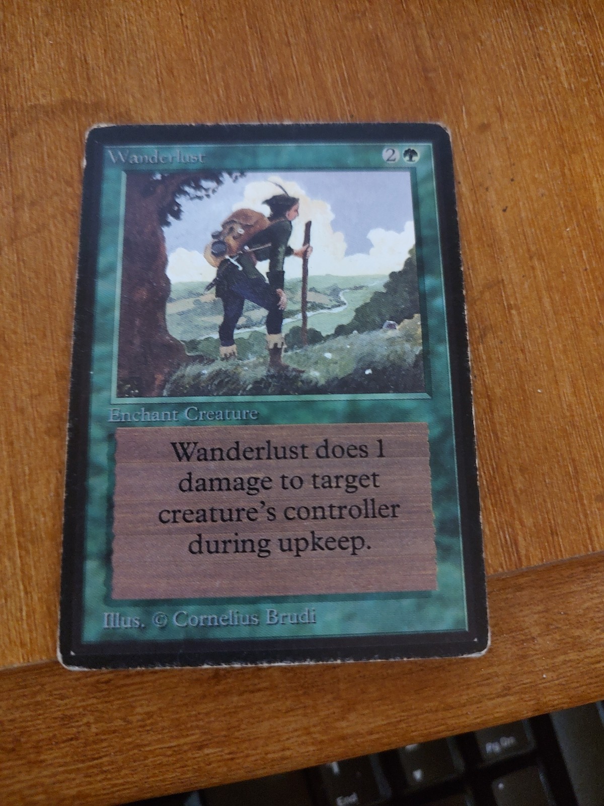 Magic the gathering. Wanderlust Alpha Edition Regular