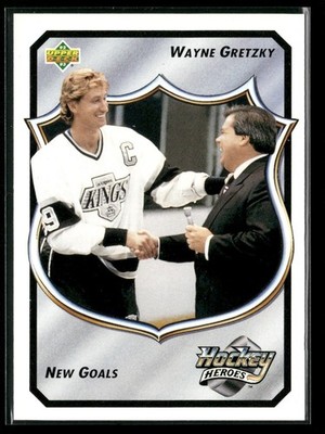 1992-93 Upper Deck - Hockey Heroes #17 Wayne Gretzky HOF | Bruce McNal NM
