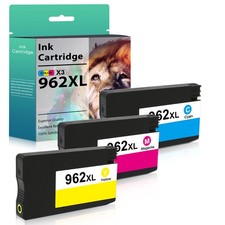 3PK 962XL Ink Cartridges for HP Officejet Pro 9010 9015 9016 9018 9019 9020 9025