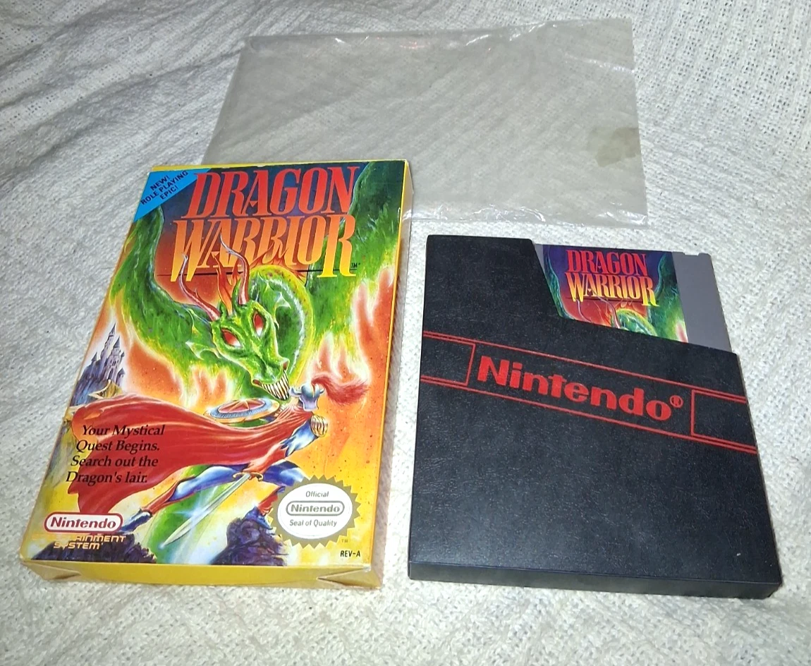 Nintendo NES Boxing Video Games Dragon Warrior for sale | eBay