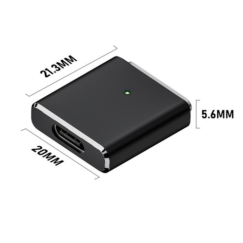 For MacBook 100W Type-C To Magsafe 3 Magnetic Charging Converter Adapter - Afbeelding 18 van 21
