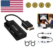 PS2 to HDMI Converter Adapter with HDMI Cable, Support 1080p/720p Resolution,...