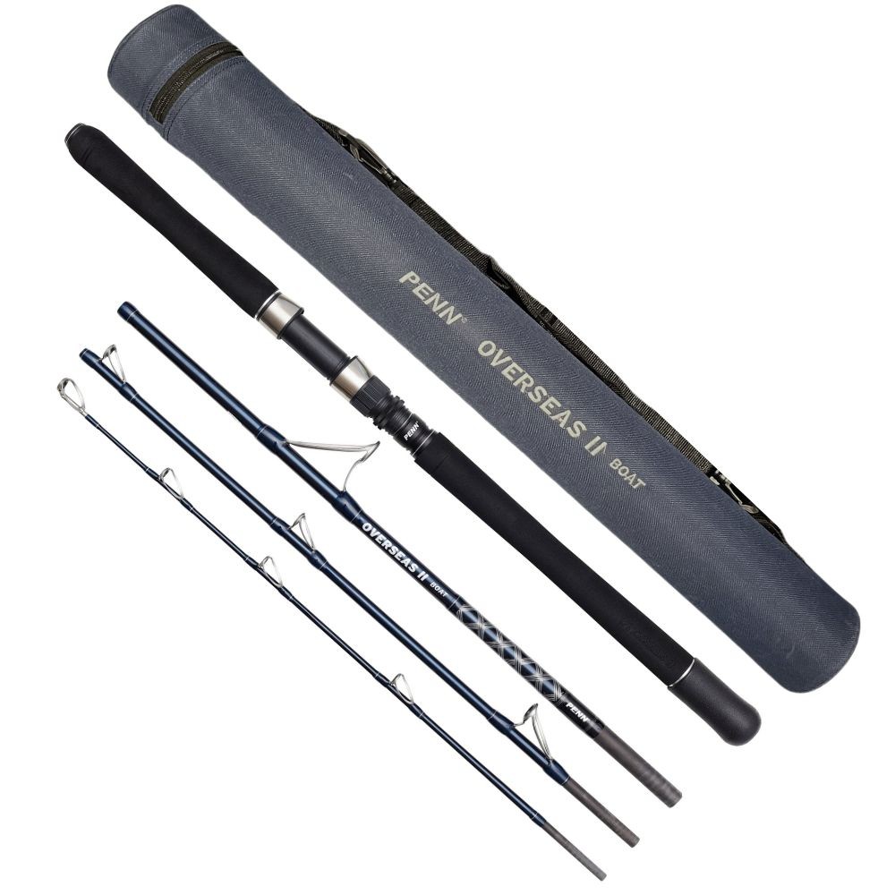 Удилище для морской рыбалки PENN Saltwater Fishing Travel Rod OVERSEAS II BOAT 210м12-20 фунтов 31690₽