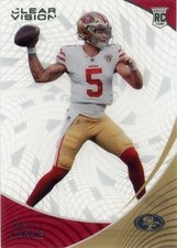 2021 Panini Chronicles #CVR-3 Trey Lance Clear Vision Rookies