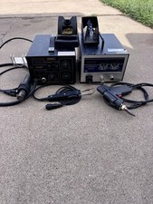 YIHUA 852D AOYUE Int701A Soldering Rework Station Hot Air Iron Set Tested