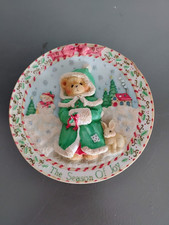 1995 "THE SEASON OF JOY" COLLECTIBLE PLATE FROM CHERISHED TEDDIES