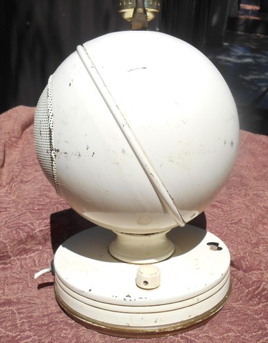 1940 Vintage KRISTAL-LITE RADIO LAMP Art Deco w/ Shade Sphere tube - Picture 10 of 13