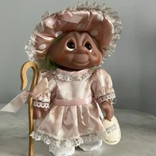 Thomas Dam Troll Bo Peep Doll 1993 Collector Edition Norfin Bo Peep