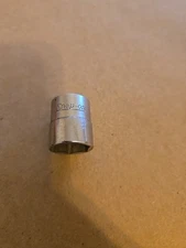 Snap On 1/4" Drive 9/16" 6PT SAE Shallow Chrome Socket TM18