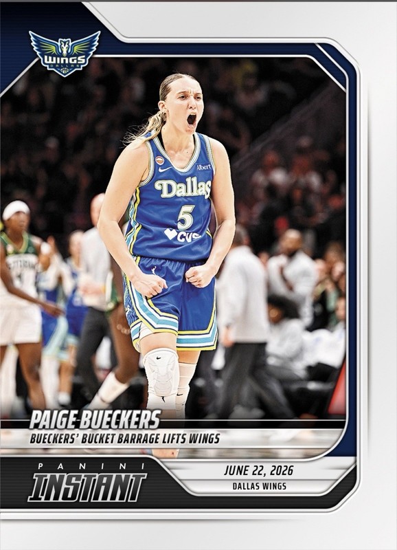2026 Panini Instant WNBA #185 Paige Bueckers Dallas Wings PRESALE