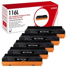 5x MLT-D116L Toner Compatible For Samsung 116L Xpress M2625D M2825DW M2825FD