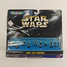 Vintage 1996 Galoob Micro Machines Star Wars Rebel Fleet Trooper Set