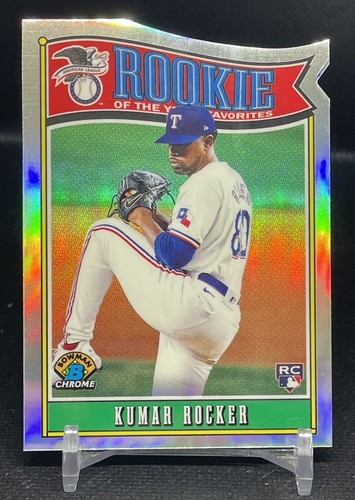 2025 Bowman Chrome Kumar Rocker Rookie Of The Year Favorites Die Cut ...