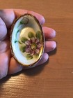 ANTIQUE SALT CELLAR DISH NIPPON JAPAN 1891-1921 FLORAL GUC SM — photo 2