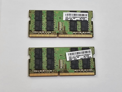32GB Kit Samsung (2x16GB) DDR4-3200MHz PC4-25600 SODIMM Laptop RAM
