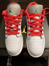 Jordan 1 Low SE Gatorade Pack Red Size 6.5 Boys/8 Women New In Box
