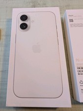 Apple iPhone 16 128 GB White - Empty Box ONLY - No Phone or Cable Included