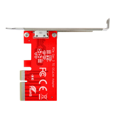 NFHK  To Oculink External SFF-8612 SFF-8611 Adapter PCI-E 3.0 Express 4.0 X4