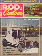 Rod & Custom August 1965 Dan Woods' Milk Truck w/ML 030117nonDBE