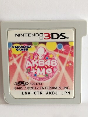 Nintendo 3DS AKB48 +Me Japanese Idle Simulation Games Kadokawa | eBay