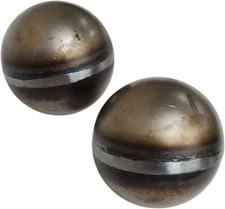 Decorative Steel Hollow Balls for Ornamental Decor, 16 Gauge Metal, Weld-on