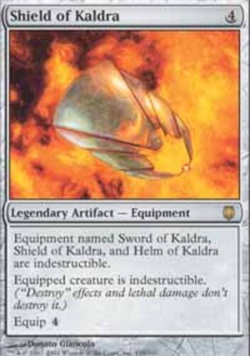 MTG - Shield of Kaldra - Darksteel - NM, English Magic FLAT RATE SHIP