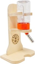 Getzoo Tränke aus Holz + 75 ml Trinkflasche von Classic®