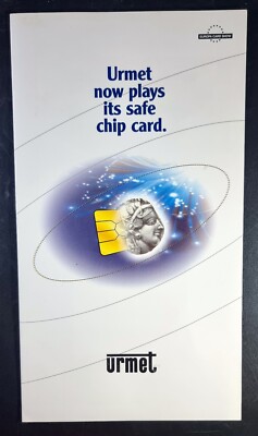 RAR Ordner MINT Urmet Chipkarte Telefonkarte Europa Karte Show CardEx NEU