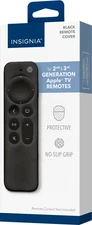 Insignia Black Remote Cover for 2nd & 3rd Apple TV Remotes *Prevent Slips*