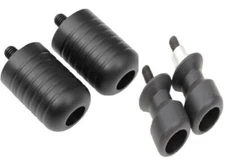 Pro-tek Bar End Spool Slider Kit 1989-2003 Ninja ZX7 ZX7R ZX7RR 12MM Black NEW