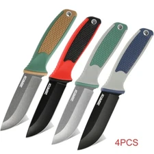 8 inch Full Tang Fixed Blade Knife Tactical Hunting Knives with Sheath EDC Knive