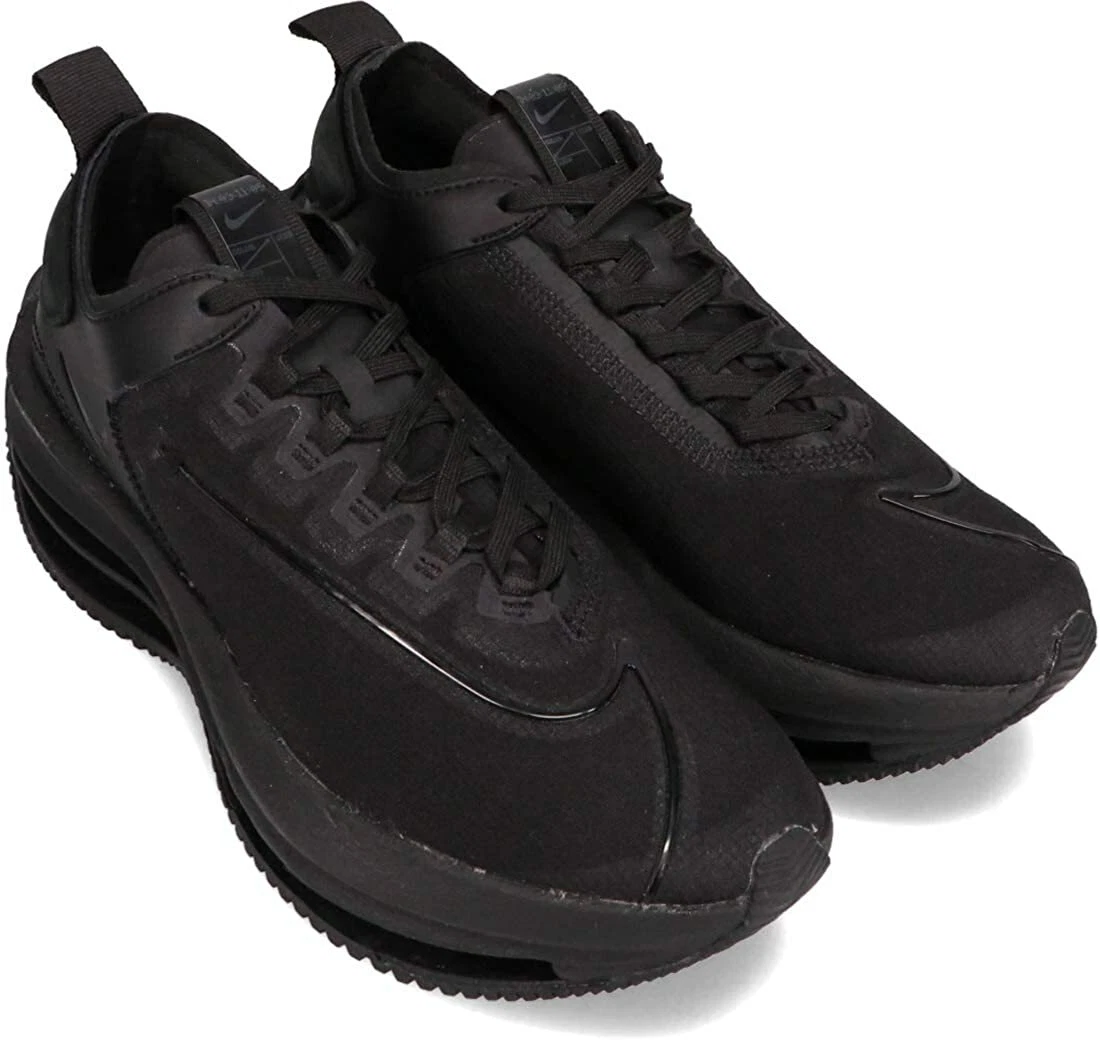 Nike Zoom Double Stacked Triple Black Running Trainers Sneakers
