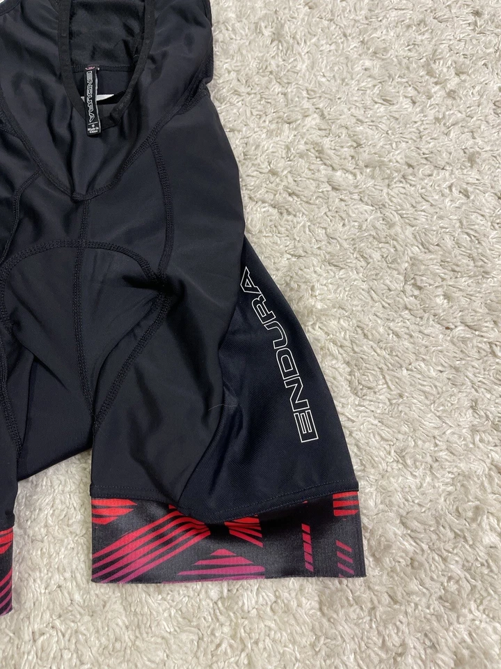 Endura Drop Tail Zip SL Pro Zip 2 in 1 Red Cycling Women's Lady Sz S - Image 3 of 4