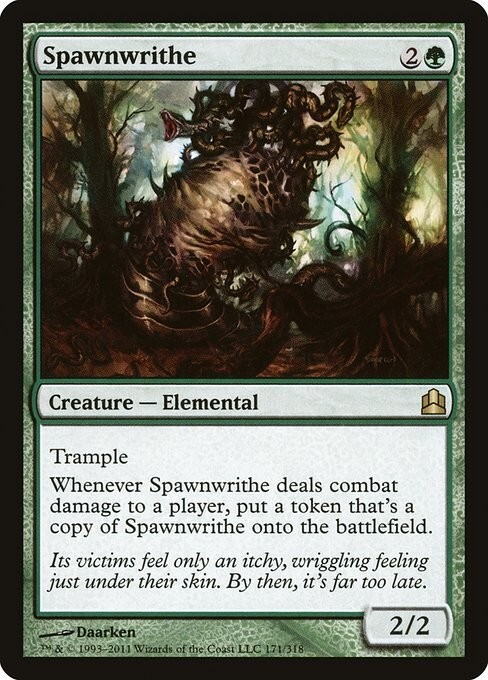 Spawnwrithe 1x  MtG Commander 2011 CMD SP/NM