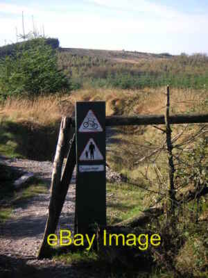 Photo 6x4 Penhydd MTB trail Maesteg/SS8591 Start of the desolation secti c2006